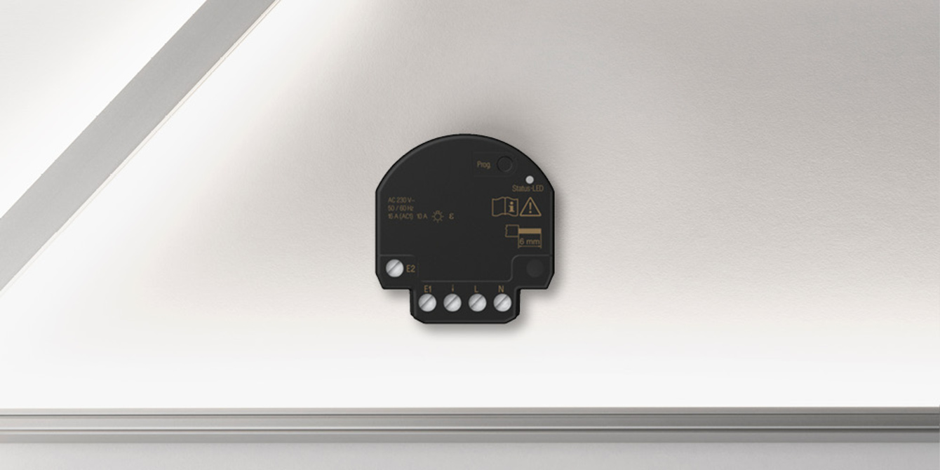 JUNG HOME Jalousieaktor Mini bei EAG Elektroanlagen und Gebäudetechnik GmbH in Aue