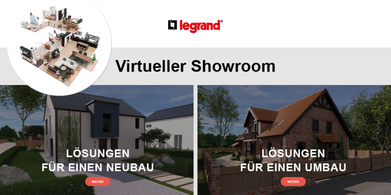 Virtueller Showroom bei EAG Elektroanlagen und Gebäudetechnik GmbH in Aue