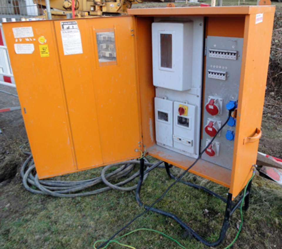 Baustromkasten bei EAG Elektroanlagen und Gebäudetechnik GmbH in Aue