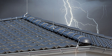 Äußerer Blitzschutz bei EAG Elektroanlagen und Gebäudetechnik GmbH in Aue