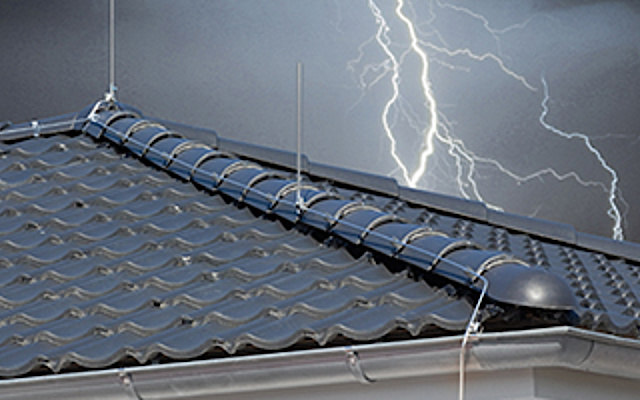 Äußerer Blitzschutz bei EAG Elektroanlagen und Gebäudetechnik GmbH in Aue