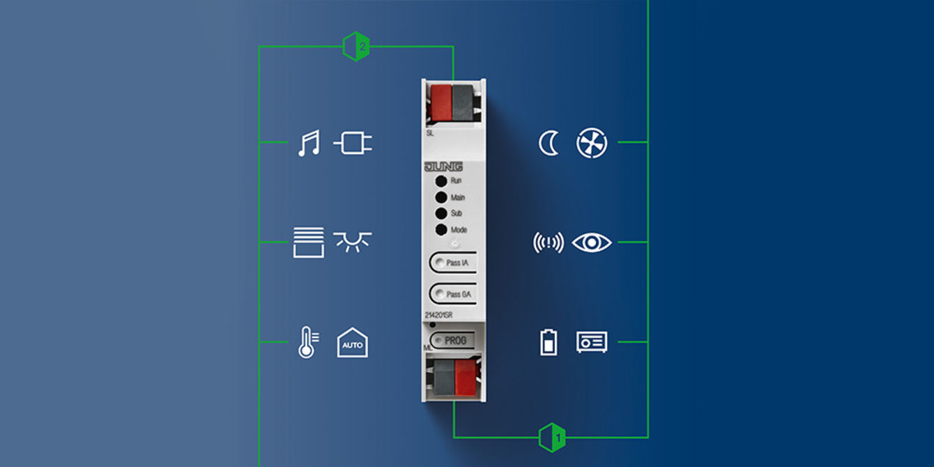 KNX Bereichs- und Linienkoppler bei EAG Elektroanlagen und Gebäudetechnik GmbH in Aue