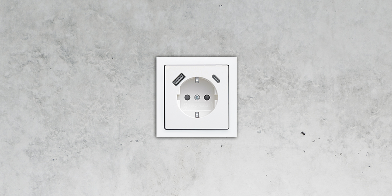 SCHUKO® USB-Steckdose bei EAG Elektroanlagen und Gebäudetechnik GmbH in Aue