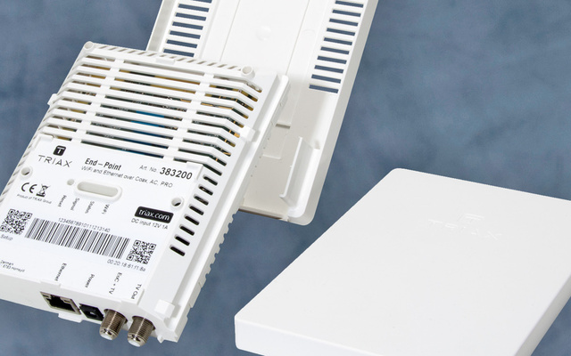 Ethernet over Coax bei EAG Elektroanlagen und Gebäudetechnik GmbH in Aue