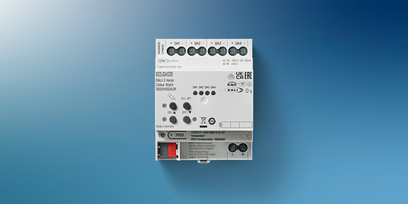 KNX DALI 2 Gateway Colour bei EAG Elektroanlagen und Gebäudetechnik GmbH in Aue